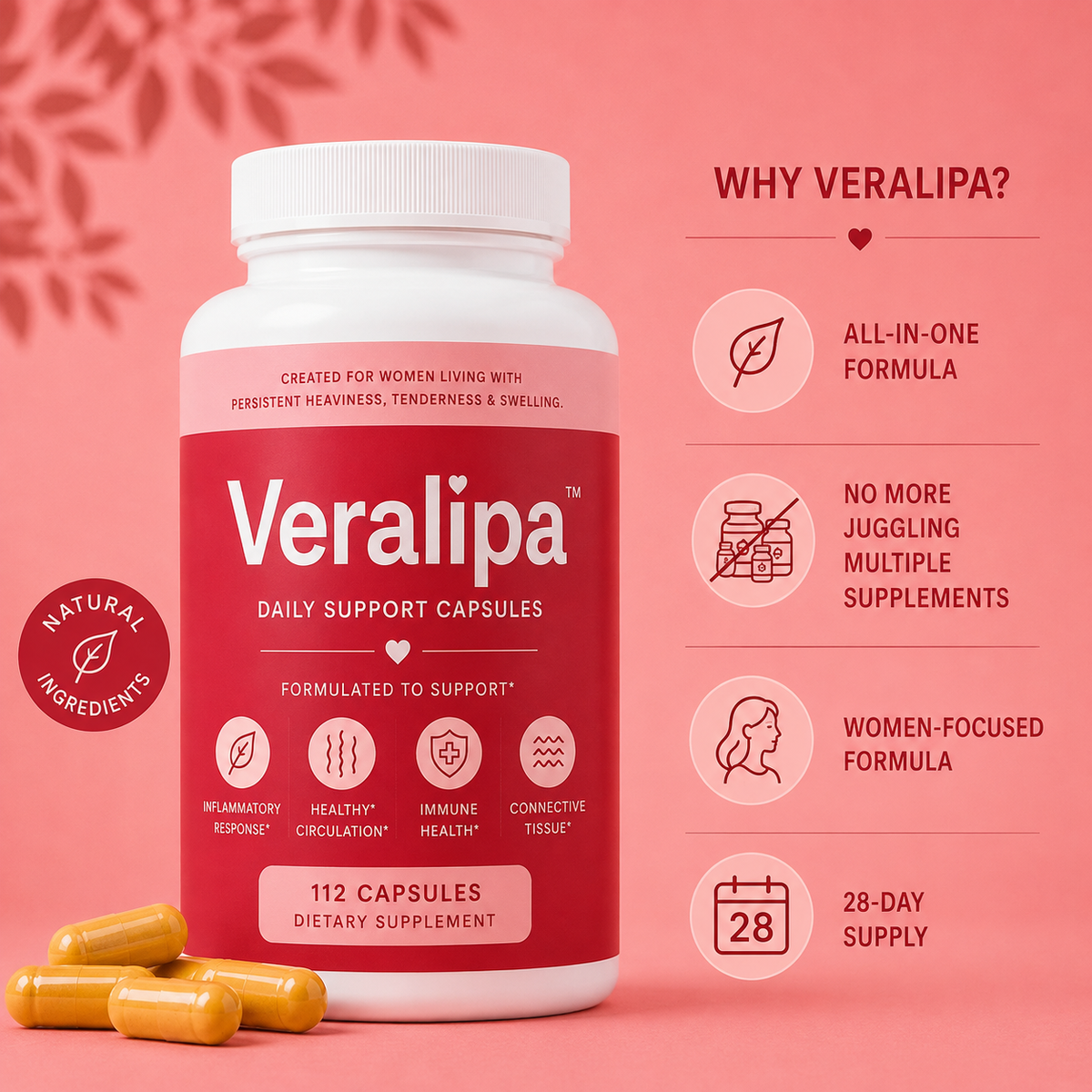 Veralipa™ | Daily Support Capsules
